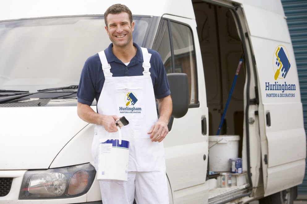 Hurlingham Painters HP-Painter-and-the-van How to Find the Best Painters and Decorators in London  